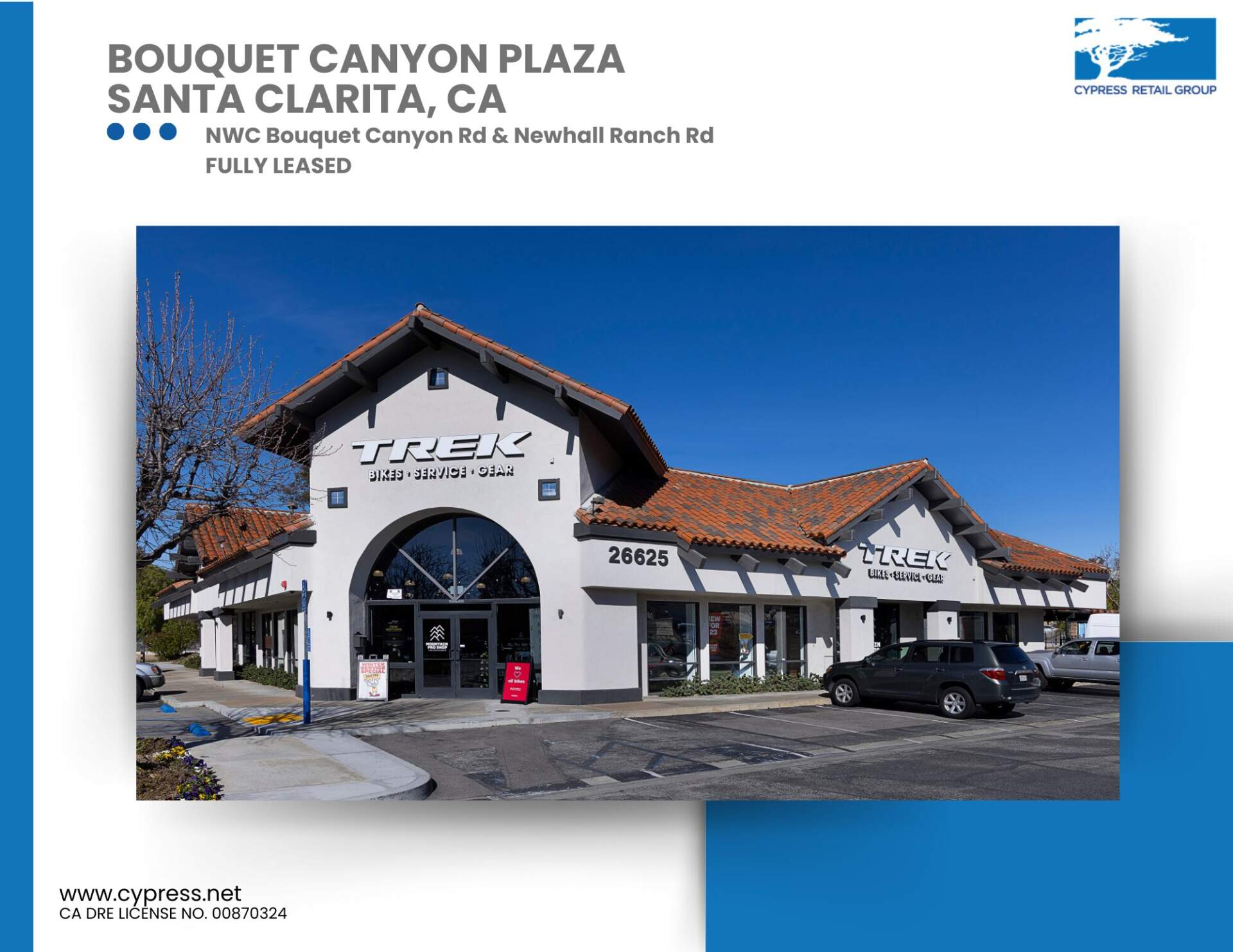 Bouquet Canyon Plaza First Page